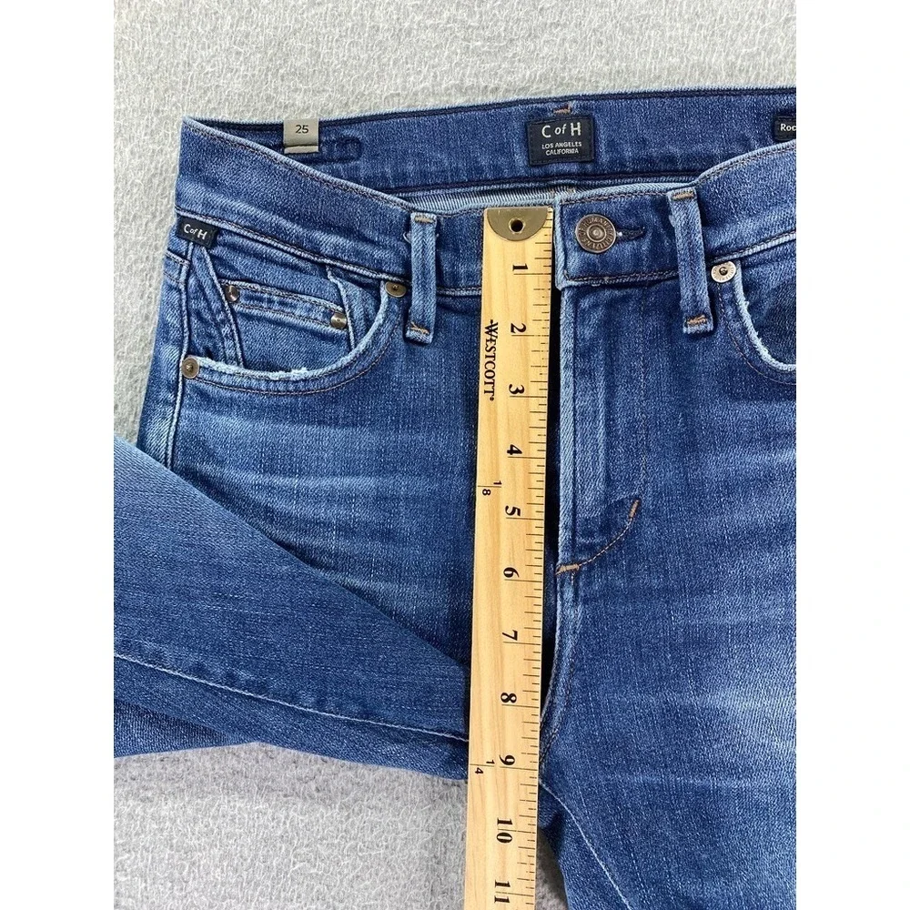 Citizens Of Humanity Rocket Crop Jeans Womens 25 High Rise Skinny Denim (25x25)